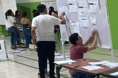 Hecho. Durante el conteo, los miembros se llevaron algunas sorpresas.