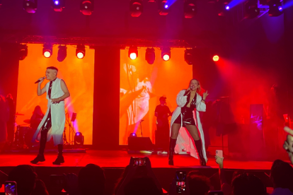 El dúo Miranda! en Guayaquil.