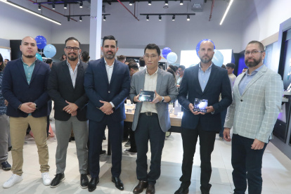 Daniel Chuquimarca, Rodolfo Moreira, Jaime Simó, Antonio Cho, Eduardo Amador y Andrés Oñate.