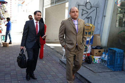 Diferimiento. Ayer no se instaló en la Unidad de la Familia la acción de protección que pidió Walter Macías.