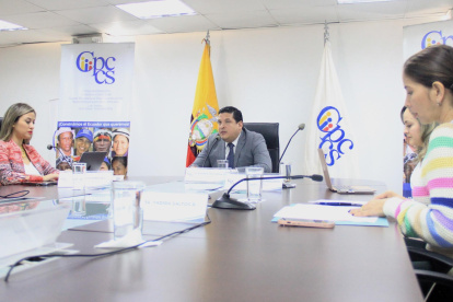 El presidente del Consejo de Participación Ciudadana y Control Social (CPCCS), Alembert Vera.