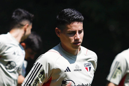 James Rodríguez es una de las estrellas del Sao Paulo.