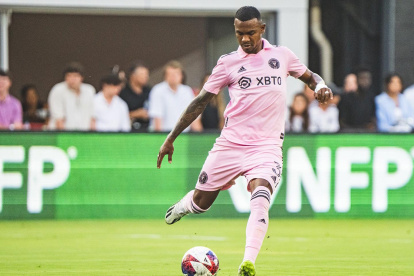 Dixon Arroyo es titular fijo en el medio campo del Inter Miami de la MLS