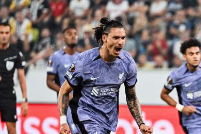 El uruguayo puso el empate a los 56 minutos.