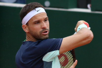 Grigor Dimitrov muestra otra cara en el torneo asiático.