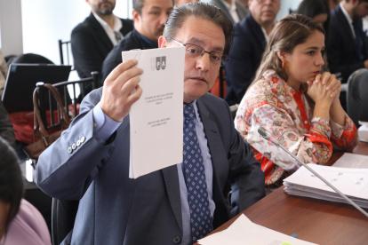 En marzo de 2023, en el proceso de Fiscalización de Ascensos de Generales de la Policía Nacional, Fernado Villavicencio habló de su informe "León de Troya".