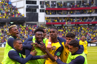 Quito, 27 de enero de 2022, En el estadio casa blanca, se enfrentan la selección de Ecuador y si similar de Brasil, en el marco de las eliminatorias Catar 2022. API / Javier CAZAR
