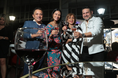 Carlos Molina, María José Zambrano, Mónica Reyes y Fausto Altamirano.