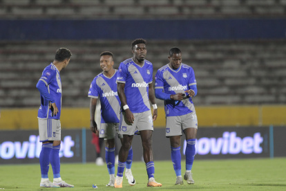 Encuentro entre El Nacional VS Emelec por LigaPro. Quito 16 de septiembre del 2023 Agencia( ag - expreso ag extra ) HENRY LAPO