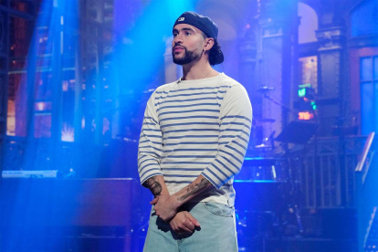 Bad Bunny cautivó a la audiencia estadouniense haciendo gala de su humor en el popular espacio de entretenimiento.