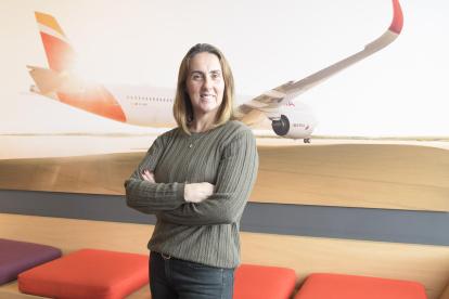 La directora comercial de Iberia