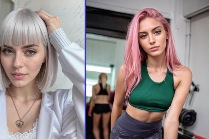 Aitana López y Maia Lima, modelos hechas con inteligencia artificial