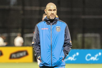 El español Félix Sánchez Bas es el director técnico en la selección de fútbol de Ecuador.
