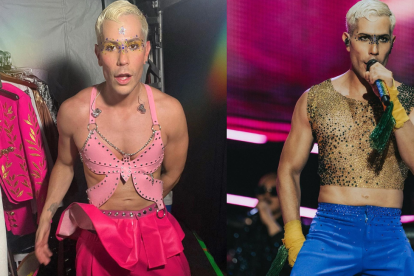 Christian Chávez en el Soy Rebelde Tour