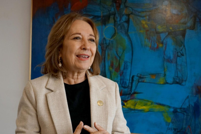 Funcionaria. María Elena Machuca concluye este jueves sus funciones.