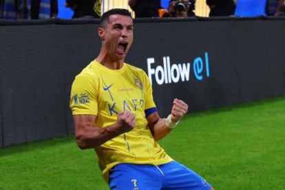 CR7 lleva 15 conquistas en la actual liga árabe, en la que es el goleador, superando a Aleksandar Mitrovic (10), del Al-Hilal.