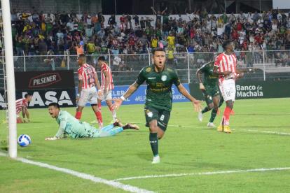 Machala, 5 de mayo de 2023, Orense gana 2x1 a TÃ©cnico Universitario en el estadio 9 de Mayo. Gol de Richard Calderon. API/ Ariel SuÃ¡rez ag-periodistas