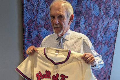 Jim Leyland, de 79 años, tras recibir la noticia de ser el dirigente seleccionado para el Salón 2024.