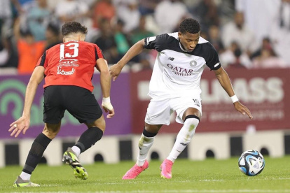 Plata anotó el segundo gol del partido. Ya suma cinco en el torneo qatarí.