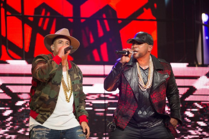 Daddy Yankee y Don Omar.