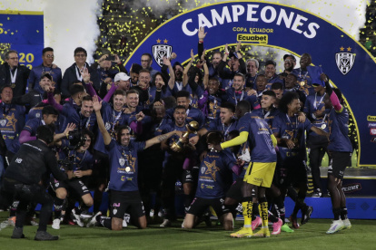 Final de Copa Ecuador entre Independiente vs. 9 de Octubre en el estadio Atahualpa. 08 de noviembre del 2022. HENRY LAPO Agencia (ag-extra ag-expreso ag-quito)