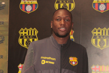 Aníbal Chalá, nuevo refuerzo de Barcelona para el 2024.