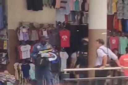 Captura del video compartido en redes