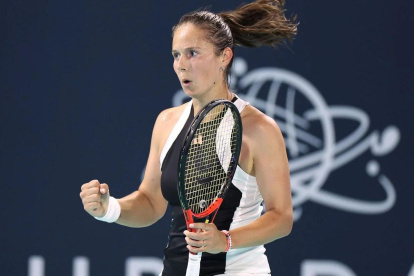 Daria Kasatkina venció a la brasileña Haddad Maia en casi tres horas, por parciales de 6-3, 4-6 y 7-6 (2).