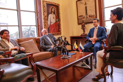 Vladimir Sprinchan, embajador de Rusia, dijo que Ecuador tiene una gran responsabilidad y compromiso de contribuir a la solución de conflictos.