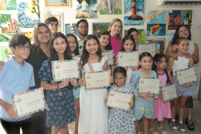 La muestra tuvo como tema central ‘Transformando el mundo a través del arte y el reciclaje’.