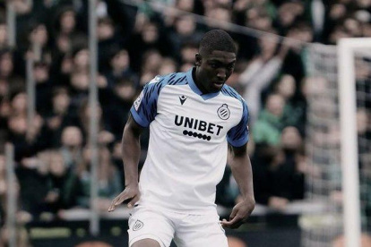 El defensor Joel Ordóñez jugó su primer partido completo en el Club Brujas