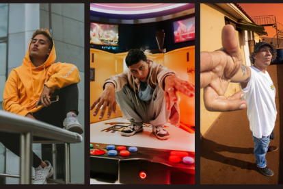 Lucci, Yordan y Kamada ponen su estilo y una visión propia del género. Con ello quieren conquistar nuevos horizontes en la escena urbana.