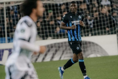 El defensor ecuatoriano Joel Ordóñez ha ganado más minutos en el Club Brujas