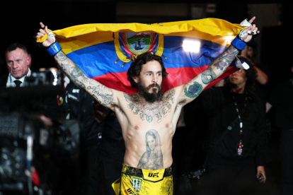 La madrugada del domingo pasado, Vera se convirtió en el primer ecuatoriano en intentar ceñirse un cinturón de la UFC.