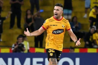 Jonatan Bauman llegó a Barcelona para la temporada 2023, solo anotó 4 goles