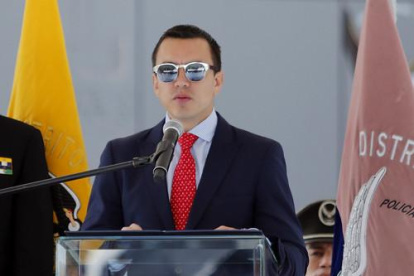 Presidente del Ecuador Daniel Noboa.