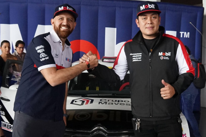 Luis Mena y Martín Navas han formado una exitosa dupla en las pruebas de rally.