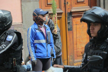 En la procesión del Domingo de Ramos y Bendición de Ramos, alrededor de 950 efectivos garantizaron la seguridad de los dos eventos.