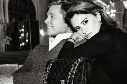Brad Pitt y Penélope Cruz.