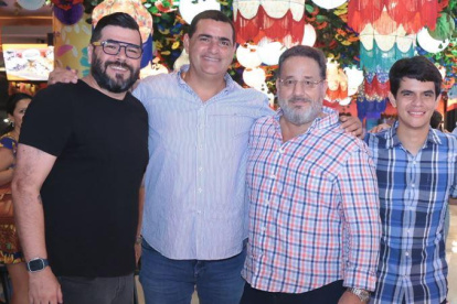 Bernardo Henriques, Wilson Dieb, Julio Jurado y Santiago Herrera.