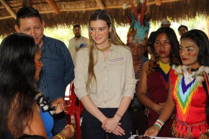 Sade Fritschi, ministra de Ambiente.