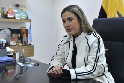 Nicole Bonifaz, presidenta del Cpccs.