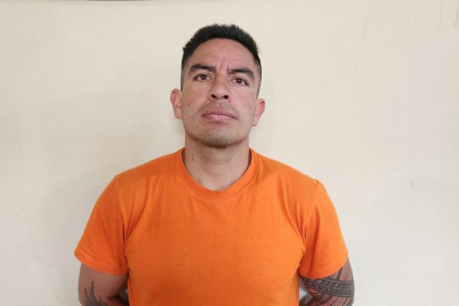 Proceso. En medio de un fuerte operativo de seguridad Salcedo fue encerrado en La Roca