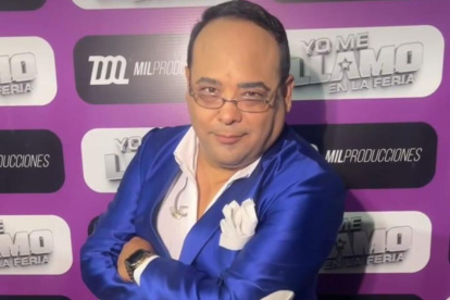 Luis Adolfo Lecuna, doble de Gilberto Santa Rosa.