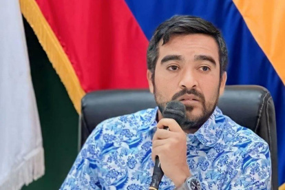 El alcalde de Quevedo, Alexis Matute estuvo delicado de salud en marzo pasado, sufrió un derrame.