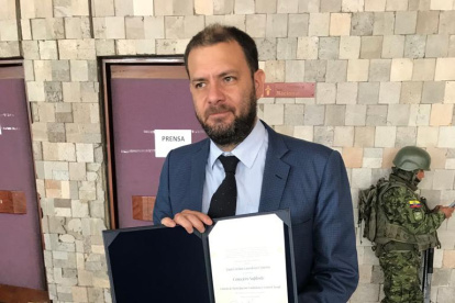 Juan Esteban Guarderas, consejero del Consejo de Participación Ciudadana y Control Social (CPCCS).