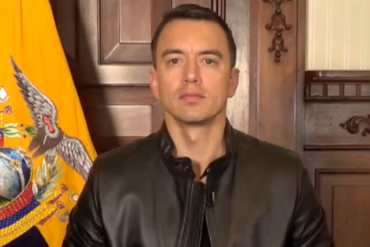 El presidente Daniel Noboa anunció una segunda etapa en la guerra contra el terrorismo.