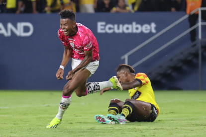 Alexander Bolaños marcó dos goles hasta ahora, uno de esos fue a Barcelona