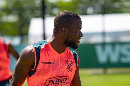 Enner Valencia el hombre gol de Ecuador.