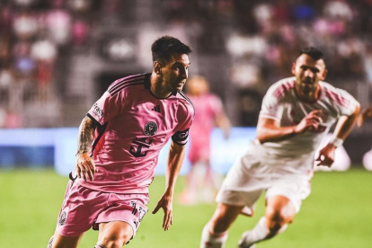 Messi debutó en el Inter Miami el 21 de julio de 2023.